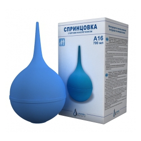 СПРИНЦОВКА ПЛАСТИЗОЛЬНАЯ ПОЛИВИНИЛХЛОРИДНАЯ ДЛЯ ИРРИГАЦИИ И ОТСАСЫВАНИЯ ЖИДК-ТИ тип А р.16 (700 мл)