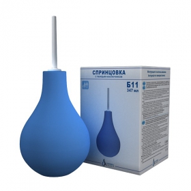 СПРИНЦОВКА ПЛАСТИЗОЛЬНАЯ ПОЛИВИНИЛХЛОРИДНАЯ ДЛЯ ИРРИГАЦИИ И ОТСАСЫВАНИЯ ЖИДК-ТИ тип Б р.11(347 мл)