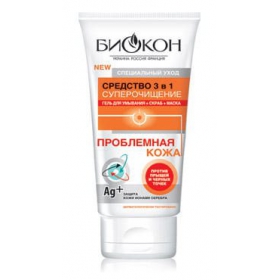 СРЕДСТВО 3 В 1 «СУПЕРОЧИЩЕНИЕ» «ПРОБЛЕМНАЯ КОЖА» 175 г