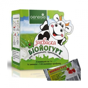 СУХАЯ ЗАКВАСОЧНАЯ КУЛЬТУРА БИОЙОГУРТ ПИЩЕВОЙ ПРОДУКТ ДЛЯ СПЕЦ-ГО ДИЕТИЧЕСКОГО УПОТРЕБ. 1 г №5