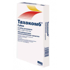 ТАХОКОМБ пластина п/о 9,5х4,8 см №1