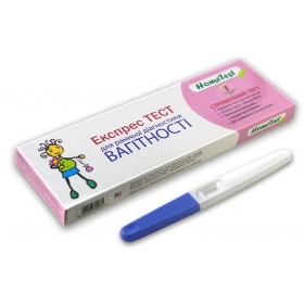 ТЕСТ для ранньої діагностики вагітності в сечі HOMETEST HCG112, струменевий