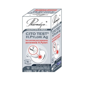ТЕСТ-СИСТЕМА CITO TEST H.Pylori Ag ДЛЯ ВЫЯВЛЕНИЯ АНТИГЕНОВ H.Pylori