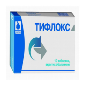ТИФЛОКС табл. п/о блистер №10