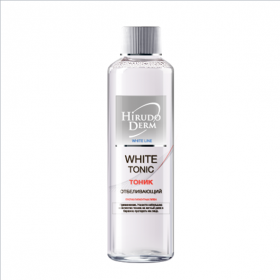 ТОНИК ОТБЕЛИВАЮЩИЙ WHITE TONIC серии HIRUDO DERM WHITE LINE 180 мл
