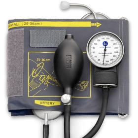 ТОНОМЕТР вимірювач артеріального тиску LD-71-A, з фонендоскопом вбудований в манжету
