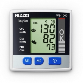 ТОНОМЕТР ЦИФРОВОЙ ИЗМЕРИТЕЛЬ АРТЕРИАЛЬНОГО ДАВЛЕНИЯ WS-1000
