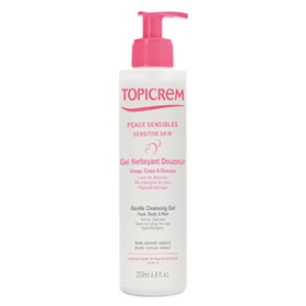ТОПИКРЕМ МЯГКИЙ ОЧИЩАЮЩИЙ ГЕЛЬ ДЛЯ ТЕЛА И ВОЛОС 200 мл
