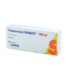 ТОРАСЕМІД табл. 100мг №20