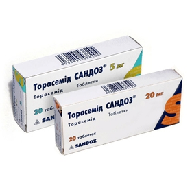 ТОРАСЕМІД табл. 20мг №20
