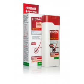 ФИТОВАЛ ФОРМУЛА ДЕРМАТОЛОГИЧЕСКИЙ ШАМПУНЬ ПРОТИВ ПЕРХОТИ РЕГУЛЯРНЫЙ УХОД 200 мл
