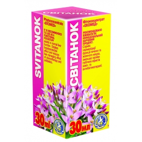 ФИТОКОНЦЕНТРАТ «ЭКОМЕД» «СВИТАНОК» табл. №60