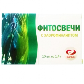 ФИТОСВЕЧИ С ХЛОРОФИЛЛИПТОМ 1,4 г №10