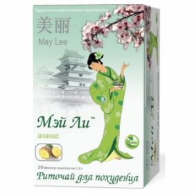 ФИТОЧАЙ «КЛЮЧИ ЗДОРОВЬЯ» 1,5 г, «мей ли ананас для похудения» №20
