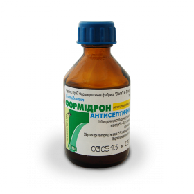 ФОРМИДРОН р-р спирт. д/наруж. применения фл. 100 мл
