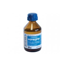 ФОРМИДРОН р-р спирт. д/наруж. применения фл. 50 мл
