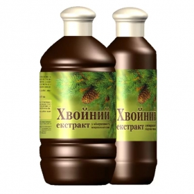 ХВОЙНЫЙ ЭКСТРАКТ С МИНЕРАЛАМИ И МИКРОЭЛЕМЕНТАМИ «БИШОФИТ-Mg++» 500 мл