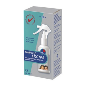 ХЕДРИНГ ЭКСТРА лосьон-спрей для уничтожения вшей и гнид 4 % 60 мл