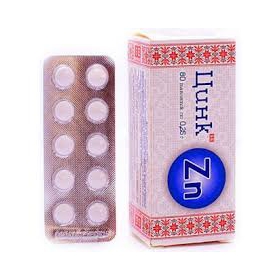 ЦИНК табл. 0,25 г №80