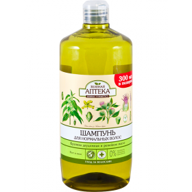 ШАМПУНЬ «ЗЕЛЕНАЯ АПТЕКА» «КРАПИВА ДВУДОМНАЯ И РЕПЕЙНОЕ МАСЛО» 1000 мл, д/норм. волос