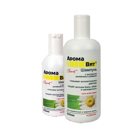 ШАМПУНЬ ДЛЯ ВОЛОС «АРОМАВИТ» фл. 500 мл, ромашка и репейник