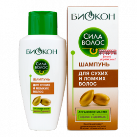 ШАМПУНЬ ДЛЯ СУХИХ И ЛОМКИХ ВОЛОС серии «СИЛА ВОЛОС» 215 мл