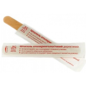 ШПАТЕЛЬ ОТОЛАРИНГОЛОГИЧЕСКИЙ дерев. №100