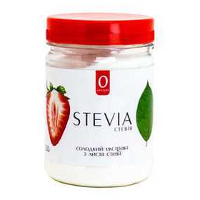 ЭКСТРАКТ СЛАДКИЙ ИЗ ЛИСТЬЕВ СТЕВИИ (САХАРОЛ) банка 150 г