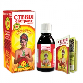 ЭКСТРАКТ СТЕВИИ ГУСТОЙ «СТЕВИЯСАН» фл. 50 мл