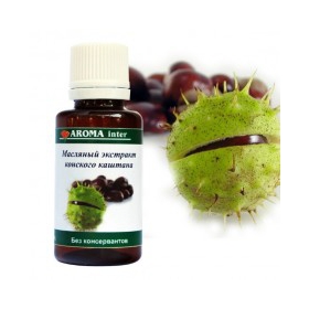 ЭКСТРАКТЫ МАСЛЯНЫЕ РАСТИТЕЛЬНЫЕ 30 мл, конского каштана