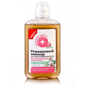 ЭЛИКСИР ДЛЯ ОПОЛАСКИВАНИЯ РОТОВОЙ ПОЛОСТИ серии «ДОМАШНИЙ ДОКТОР» 500 мл, ромашковый