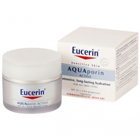 ЕУЦЕРИН «EUCERIN» АКВАПорин актив насичений зволожуючий крем денний 50мл для норм. і комб. шкіри
