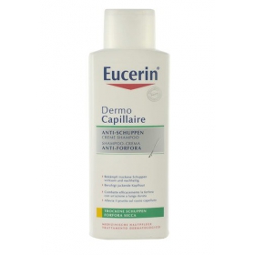 ЭУЦЕРИН «EUCERIN» ШАМПУНЬ ПРОТИВ ПЕРХОТИ успок. 250мл, для жирного типа кожи головы