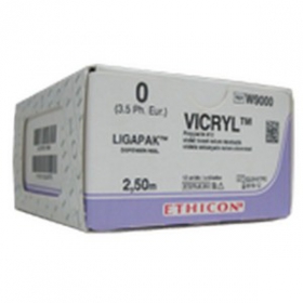 ВИКРИЛ с покрытием (полиглактин 910) 1 2,5 м, лигапак катушка