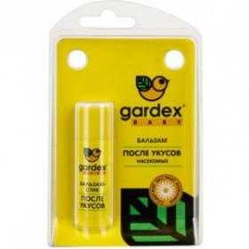 ГАРДЕКС БЕБИ GARDEX BABY ДЕТСКИЙ БАЛЬЗАМ-СТИК ПОСЛЕ УКУСОВ 7 мл №1
