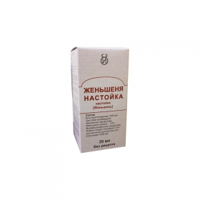 ЖЕНЬШЕНЬ НАСТОЙКА 50 мл