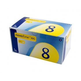 ГОЛКА одноразові стерильні для використання з ШПРИЦ-РУЧКАМИ NovoFine 30G №100