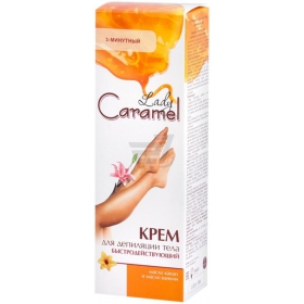 КРЕМ для депіляції тіла «LADY CARAMEL» швидкодіючий 100мл