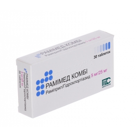 РАМІМЕД КОМБІ табл. 5мг+25мг №30