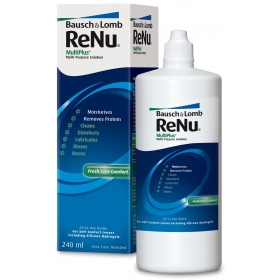 РЕНЮ МНОГОЦЕЛЕВОЙ РАСТВОР ДЛЯ УХОДА ЗА КОНТАКТНЫМИ ЛИНЗАМИ ReNu MultiPlus фл. 240 мл