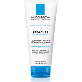 ЛЯ РОШ-ПОЗЕ Ефаклар очищуючий пінистий гель для жирної чутливої шкіри 200мл
