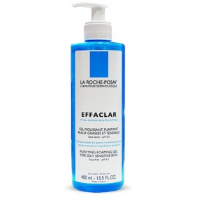 ЛЯ РОШ-ПОЗЕ Ефаклар очищуючий пінистий гель для жирної чутливої шкіри 400мл