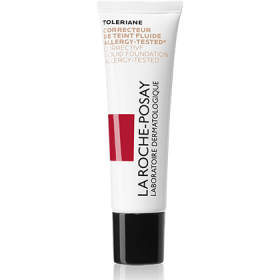 ЛЯ РОШ-ПОЗЕ Толеран Тон корегуючий тональний флюїд SPF25 відтінок 10 слонова кістка 30мл