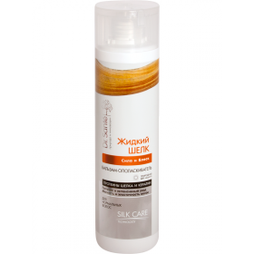 БАЛЬЗАМ-ОПОЛАСКИВАТЕЛЬ серии «Dr.SANTE ЖИДКИЙ ШЕЛК» Сила и блеск 250мл, д/норм. волос