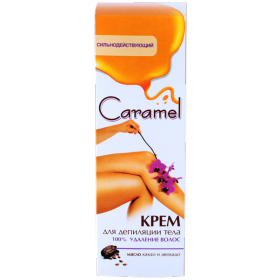 КРЕМ ДЛЯ ДЕПИЛЯЦИИ ТЕЛА серии «LADY CARAMEL» 100% удаление волос 100мл