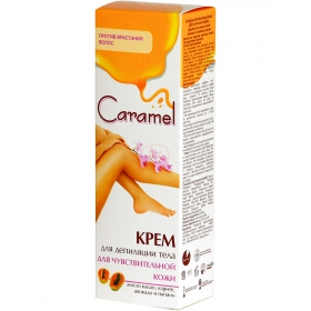 КРЕМ для депіляції тіла «LADY CARAMEL» для чутливої шкіри 100мл