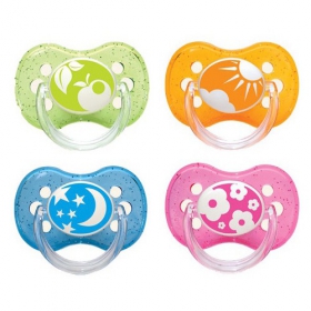 ПУСТУШКА 22/415, 18+ міс., силікон., кругла