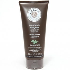 ЛЕНО Очищающий питательный крем с маслом каритэ 200 мл