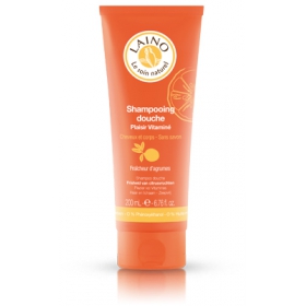 ЛЕНО Шампунь-гель для душа Свежесть цитруса 200 мл