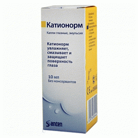 КАТИОНОРМ «CATIONORM» капли глазные эмульсия 10мл